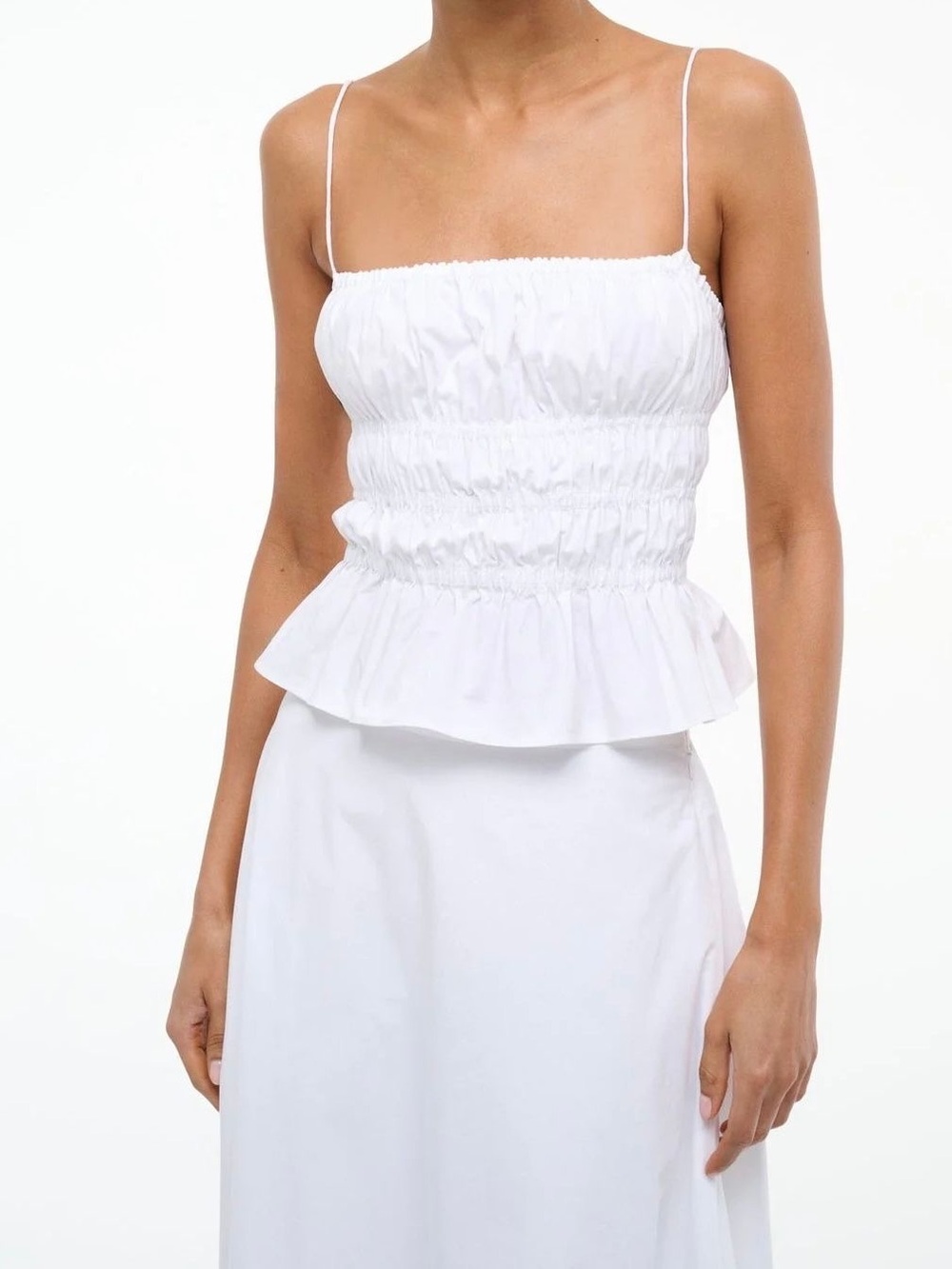 Staud Ayla Top in White size S